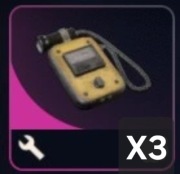 x3 Licznik Geigera Arc Raiders projekt