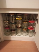 Słoiki weki na przetwory z zakrętkami różne wielkości