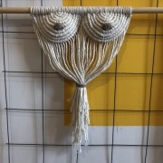 CYCKI PIERSI BIUST z makramy (femiart)