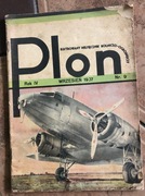 Ilustrowany miesięcznik rolniczo-ogrodniczy PLON  nr.9  1937r.