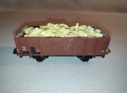 Węglarka Piko H0 z ładunkiem prawdziwego kruszywa Jedyna taka!