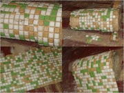 Płytki mozaika VINTAGE z dawnych lat / Belki do zagospodarowania