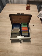 Pudełko i 88 dyskietek do Amigi