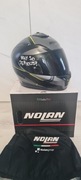 Kask Nolan n-80-8 czarny + ciemna szybka JAK NOWY