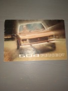 Peugeot 504 katalog prospekt 1973 orginal 