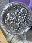 2022 Niue 5$ Wiedźmin - Czas Pogardy 2oz