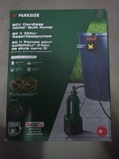 Parkside akumulatorowa pompa do zbiornika na deszczówkę 20V, PRPA 20-Li B3