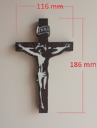 Krzyż drewniany z Wenge