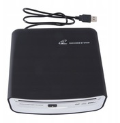 Uniwersalny przenośny samochodowy odtwarzacz CD, podłączany do portu U