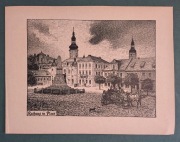 Pszczyna Pless Ratusz Wilhelm Thiele 1921