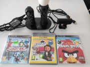PlayStation Move PS3 + kamera + gry | stan BARDZO DOBRY