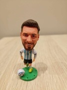 Figurka piłkarz Leo Messi z piłką Argentyna