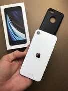 OKAZJA iPhone SE 2020 White 64GB nowa bateria pudełko etui sprawny telefon