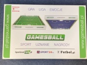 Dwustronna gra Gamesball: piłka nożna, hokej
