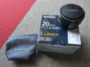 Obiektyw Panasonic Lumix G 20mm f1.7 II ASPH H-H020AE-K