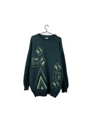 Wełniany vintage sweter, rozmiar L, stan bardzo dobry