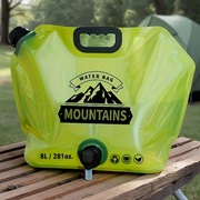 Pojemnik na wodę z kranem 8 litrów Zielony Nowy 