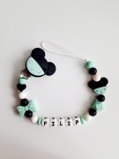 ZAWIESZKA SILIKONOWA DO SMOCZKA MYSZKA MIKI