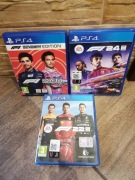 Gry na ps4 zestaw 3 sztuki f1 20, f1 22, f1 24