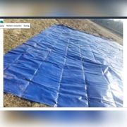Plandeka garaz wiata 8x5m gruba mocna tira zamiana