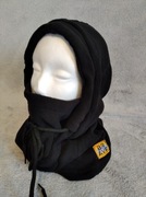 Czarna kominiarka kaptur z polaru  Unisex  Uniwersalny rozmiar