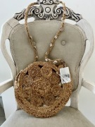 Nowy unikatowy koszyczek z trawy morskiej firmy MANGO 