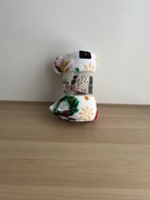 Duży świąteczny koc dekoracyjny 150x200 cm Dziadek do Orzechów 