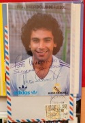 Hugo Sanchez zdjęcie z oryginalnym autografem