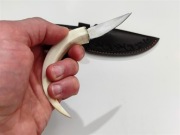 Nóż Ręcznie Robiony z szabli dzika | Unikatowy Egzemplarz Myśliwski 