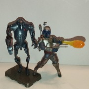 Star Wars-Geonosis Arena- Super Battle Droid & Jango Fett