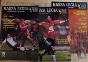 Komplet Nasza Legia gazeta 1999 Warszawa kibice Żyleta