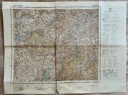 Kartuzy - mapa 1:100000, 1937