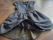 Świąteczna b. elegancka  sukienka 116 granatowa Primark 