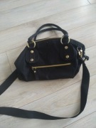 Czarna ze złotym torebka George Gina & Lucy unikat