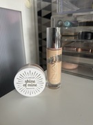 Zestaw baza rozswietlajaca Nam i sypki roszswietlacz claresa champagne