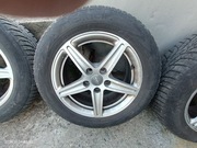 Felgi audi 16 aluminiowe z oponami zimowymi audi a4 b9