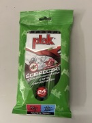 Chusteczki Plak do usuwania owadów z szyb i reflektorów