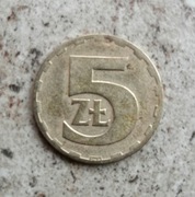 5 zł 1976 bez znaku mennicy