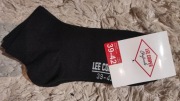 Damskie czarne krotkie skarpetki s stopki 39-42 Lee Cooper oryginal