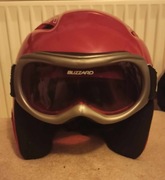 Kask dziecięcy Quechua + google Blizzard