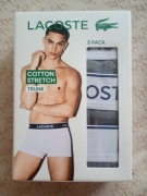 Lacoste bokserki 3 pary L nowe