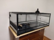 Terrarium ReptiZoo 120x60x45, Modułowe, Składane, Wodoodporne dno
