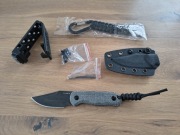 Nóż EDC fixed Kizer Drop Bear 1092A1 AEB-L micarta