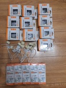 Zestaw 10szt. Led GU10 6W zimna oprawa antyk 