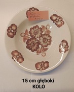 Talerze Fajans Włocławek i Koło 10 szt + 2 gratis