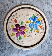 Talerz Patera w kwiaty Belgia