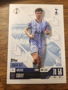 TOPPS MATCH ATTAX EXTRA 2025 AWAY KIT 59 ARCHIE GRAY TOTTENHAM HOTSPUR