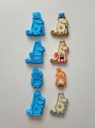 Moomin Muminki zestaw foremek ciastka