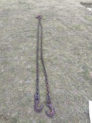 Zawiesia łańcuchowe 4m długości, grubość ogniwa 13 mm cena do negocjacji 