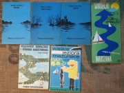 PRL MAPY Turystyczne Polskie Szlaki Wodne Różne Skale Idealne Stany